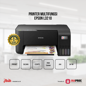 Printer Multifungsi EPSON L3210 Print Scan Copy Inktank A4