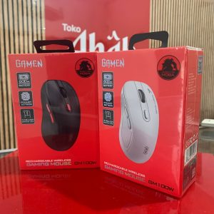 MOUSE GAMING WIRELESS RECHARGEABLE GAMEN GM100W 1600DPI